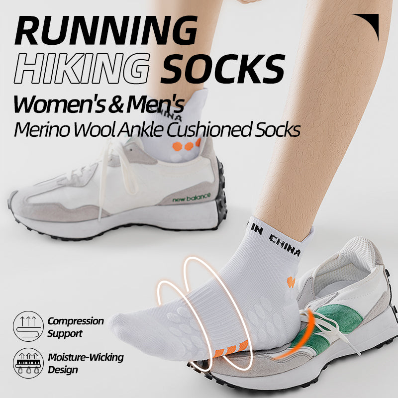 MQAMEX Elite Ultra Light Running Socks-Half Calf Sock