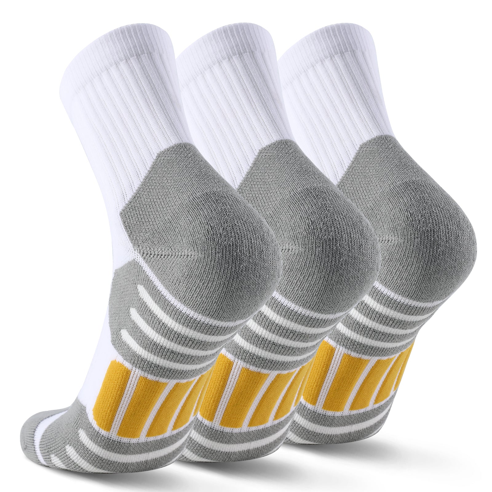 MQAMEX Elite Ultra Light Tennis + Pickleball Socks-Mini Crew Socks