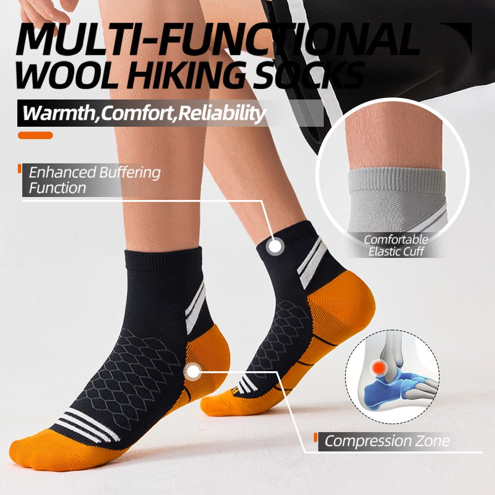 MQAMEX Elite Ultra Light Running Socks-Half Calf Socks