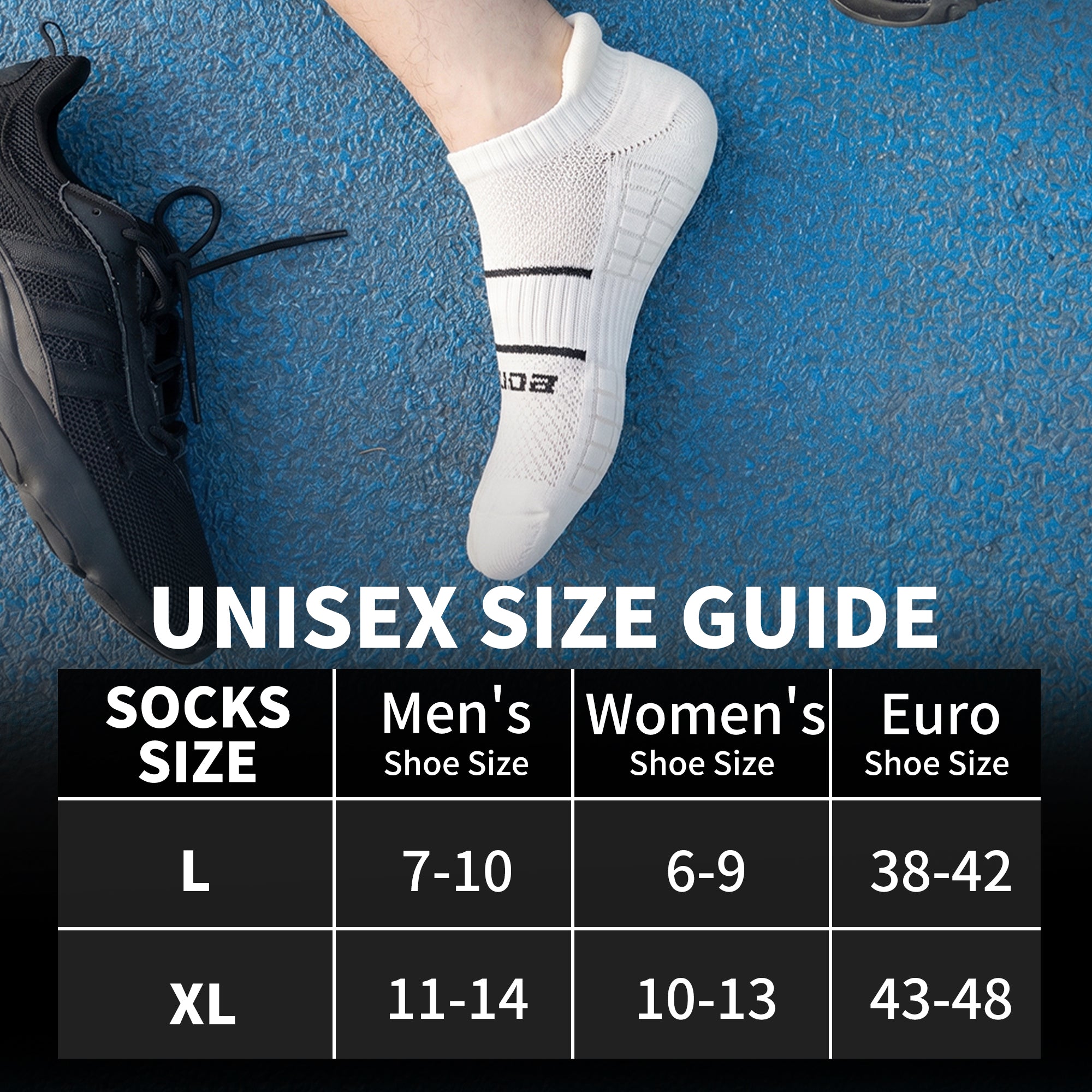 MQAMEX Elite Ultra Light Running Socks-Ankle socks