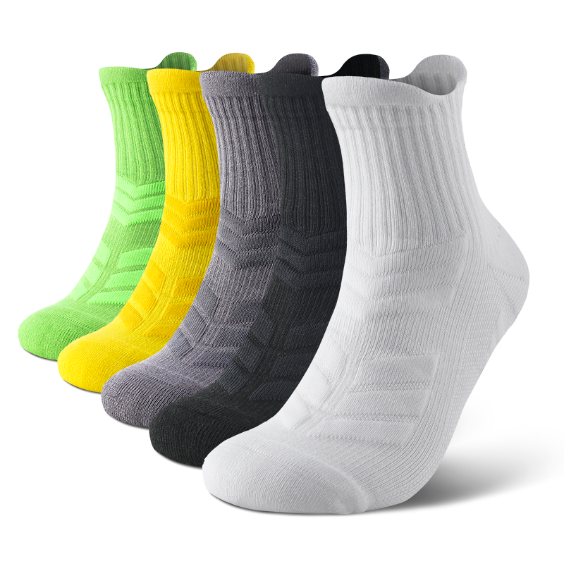 MQAMEX Elite Ultra Light Tennis + Pickleball Socks-Mini Crew Socks