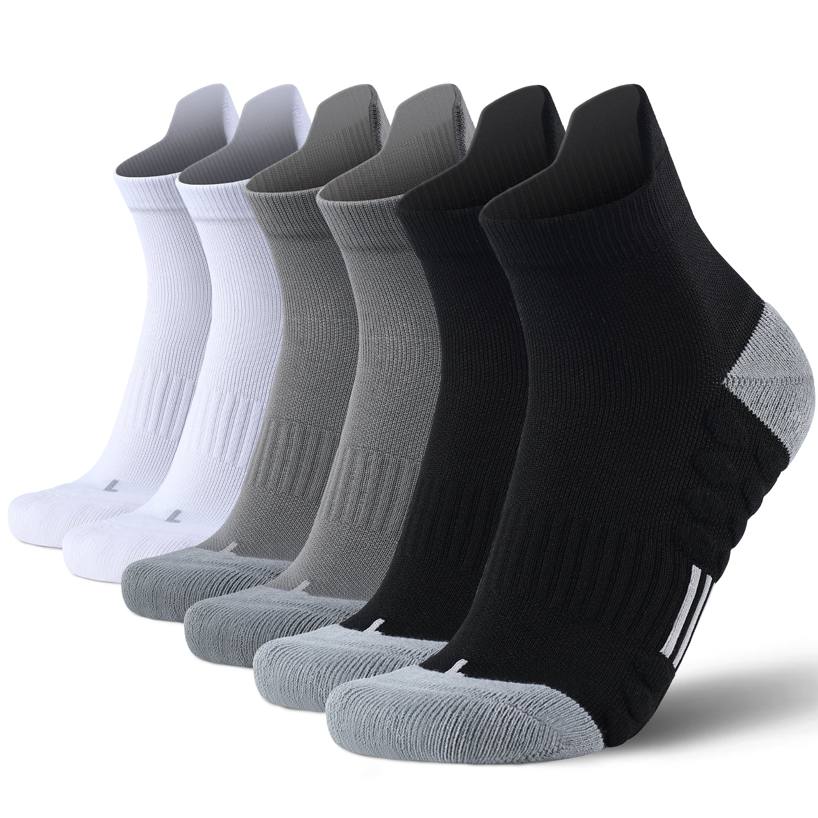 MQAMEX Elite Ultra Light Running Socks-Mini Crew Socks