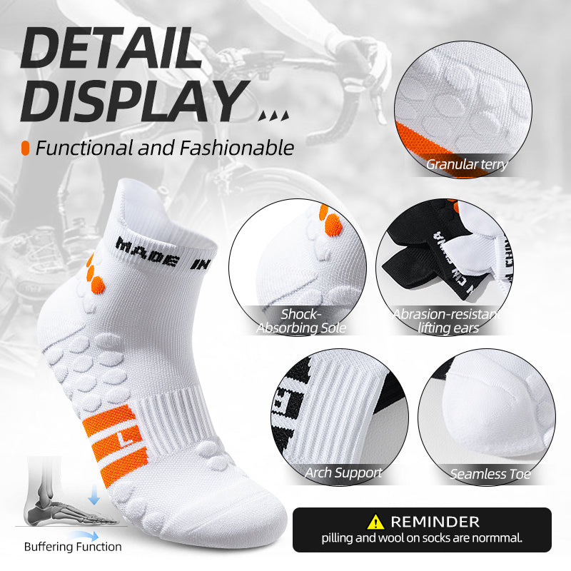 MQAMEX Elite Ultra Light Running Socks-Half Calf Socks