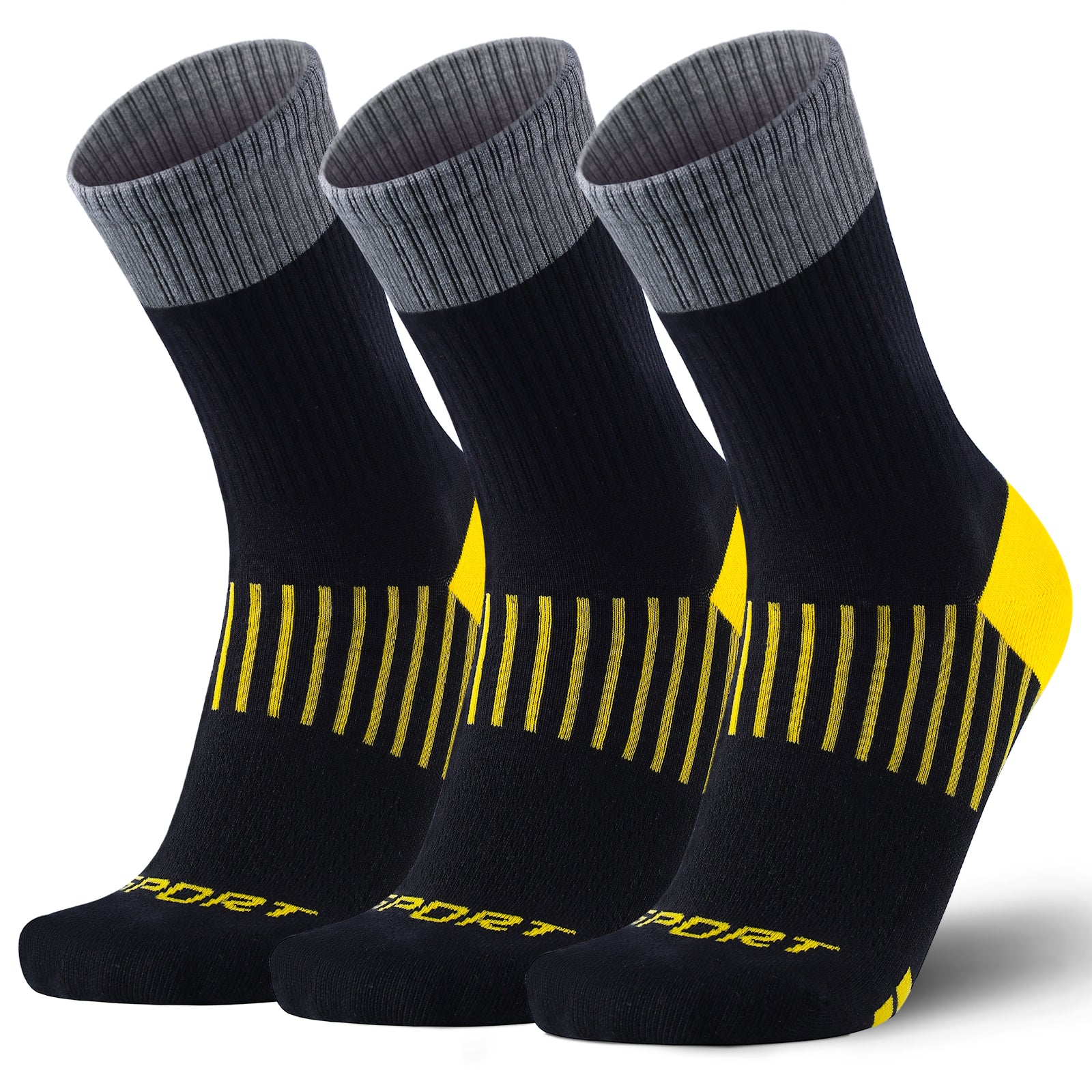 MQAMEX Elite Ultra Light Tennis + Pickleball Socks-Mini Crew Socks